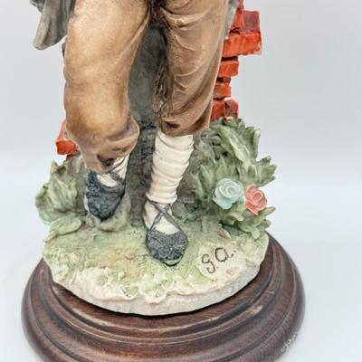LOT 44D: Giuseppe Armani Capodimonte Country Boy & Country Girl Figurines