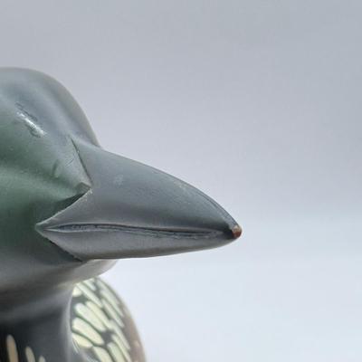 LOT 46D: 1982 Signed G. Lowenthal Boyds Collection Loon Wooden Decoy