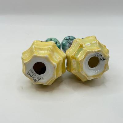 LOT 48D: 1940s-50s Japanese Lusterware Cruet Condiment Set