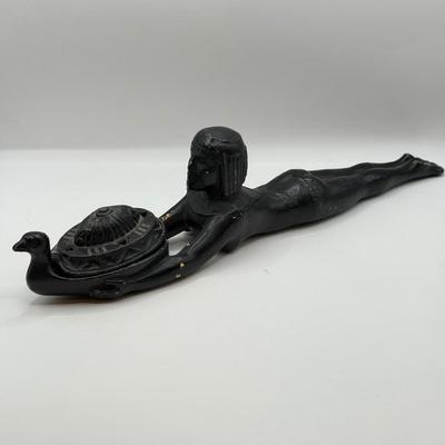 LOT 52D: Art Deco Egyptian Revival “Queen of the Nile” Incense Burner