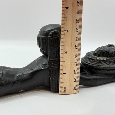 LOT 52D: Art Deco Egyptian Revival “Queen of the Nile” Incense Burner