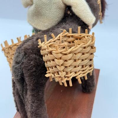 LOT 53D: Vintage Leather Camel Rider & Dublin Ireland Collector Character Doll