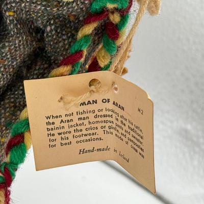 LOT 53D: Vintage Leather Camel Rider & Dublin Ireland Collector Character Doll