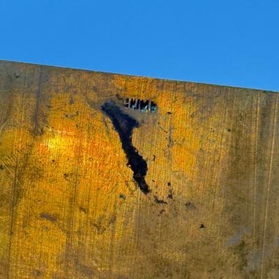 LOT 60D: Large Vintage Brass Ash Tray & Ornate Antique Chinese Ash Trays