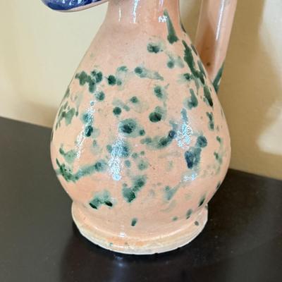 LOT 65D: Vintage Vellone-Cascani Figural Ceramic Pitcher / Vessel