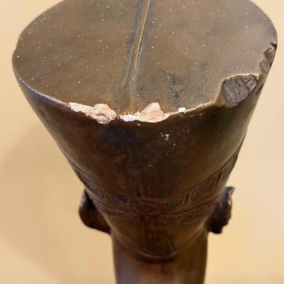 LOT 66D: Vintage Egyptian Revival Nefertiti Bust by Austin Inc Productions