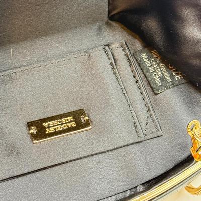 LOT 67D: Chic Badgley Mischka Leopard Print Oval Evening Bag