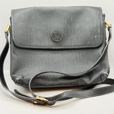 LOT 69D: Black Fendi Italian Bag