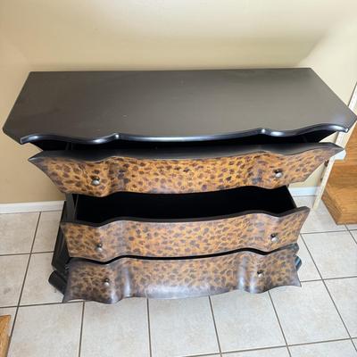 LOT 71H: Hooker Furniture Hooker Furniture "Melange Diva" Leopard Chest