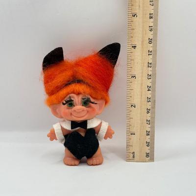 LOT 72D: Rare 1965 2.5” Playboy Bunny Scandia House / Dam Troll Doll
