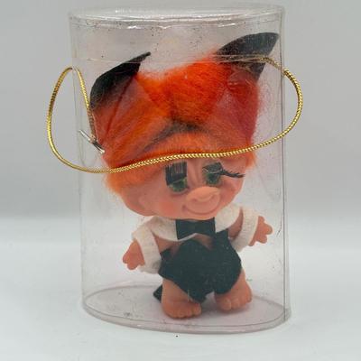 LOT 72D: Rare 1965 2.5” Playboy Bunny Scandia House / Dam Troll Doll