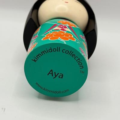 LOT 73K: “Aya” Kimmidoll, Vintage Clay Paperweight & Vintage Japanese Salt Dishes