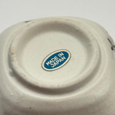 LOT 73K: “Aya” Kimmidoll, Vintage Clay Paperweight & Vintage Japanese Salt Dishes