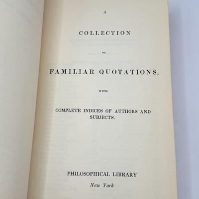 LOT 74K: Antique & Vintage Books: 1957 Lincoln’s Devotional, 1958 Familiar Quotations, 1919 Elements of Composition & More