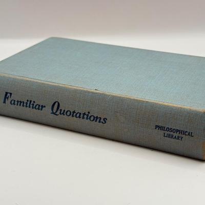 LOT 74K: Antique & Vintage Books: 1957 Lincoln’s Devotional, 1958 Familiar Quotations, 1919 Elements of Composition & More