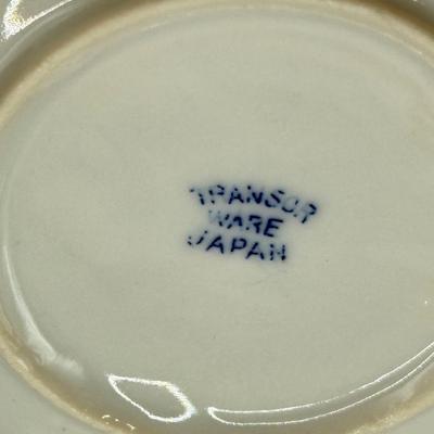 LOT 76K: Vintage Transor Ware Japan Mini Blue & White Tea Set