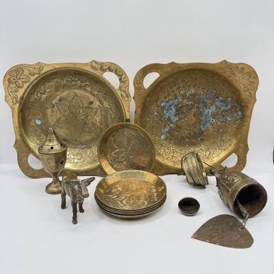 LOT 79K: Antique & Vintage Brass Collection