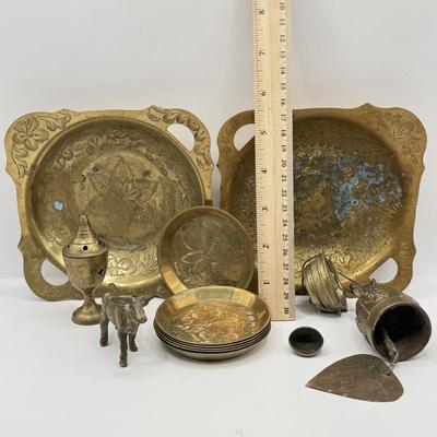 LOT 79K: Antique & Vintage Brass Collection