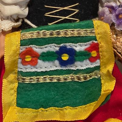 LOT 81K: Vintage Dolls Including Hand Sewn Native American, The Virgin Islands, Spain, Mexico & More From Around The World