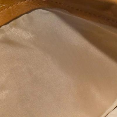 LOT 83K: Vintage Made In Italy Half Moon Crossbody Bag W/Double Sided Inner Pocket Mirror & Mundi Wallet Clutch W/Mirror