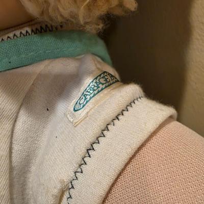 LOT 86K: Vintage Raggedy Ann & Andy Ragdolls & 1980's Coleco Cabbage Patch Kid Doll "Mannie Willie: