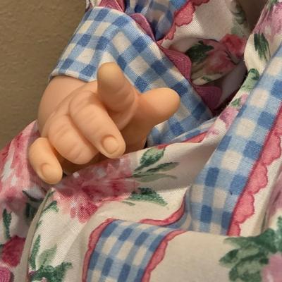 LOT 88K: Vintage "Ling Ling" Porcelain Doll By Dolls by Pauline & Madame Alexander Doll "Puddin"