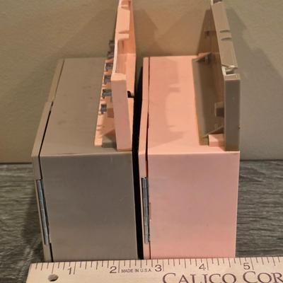 LOT 89K: Vintage 1960's Deluxe Reading Corp. Doll Dream Kitchen, Sink, Fridge, Stove/Oven, Washer, Table, 3 Chairs, 2 Countertop...