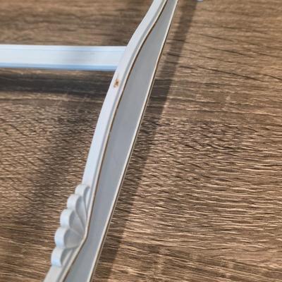 LOT 90K: Vintage Italian "Serie Milady" Doll Bedroom Furniture, Canopy Top Bed, Nightstand W/Lamp, Coat Rack, Dresser W/Mirror,...