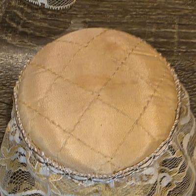 LOT 90K: Vintage Italian "Serie Milady" Doll Bedroom Furniture, Canopy Top Bed, Nightstand W/Lamp, Coat Rack, Dresser W/Mirror,...