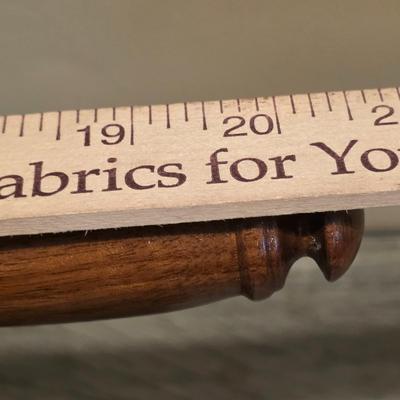 LOT 92 W: Vintage Silver Plated Pitcher, Serving Tray, Plate, Bowl & Wooden Handle Chafing Dish W/Jeweled Paper Mache` Fruit