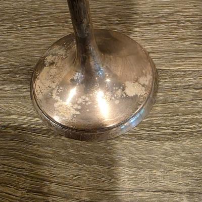 LOT 93K: 12 Vintage Silver-Plated Goblets W/Individual Dust Covers