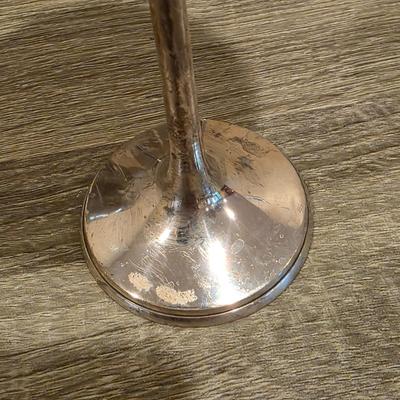 LOT 93K: 12 Vintage Silver-Plated Goblets W/Individual Dust Covers