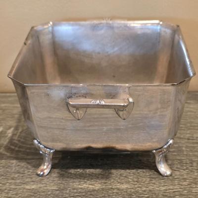 LOT 94K: Collection Of Silver-Plated Coffee/Teapot, Ice Bucket, Dishes, Bowls & More