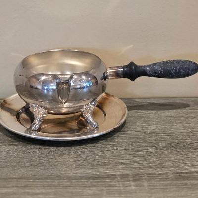 LOT 94K: Collection Of Silver-Plated Coffee/Teapot, Ice Bucket, Dishes, Bowls & More