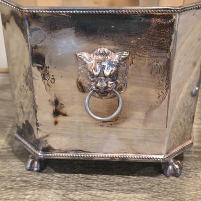 LOT 94K: Collection Of Silver-Plated Coffee/Teapot, Ice Bucket, Dishes, Bowls & More