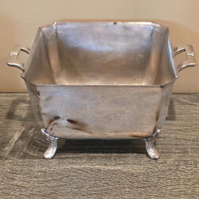 LOT 94K: Collection Of Silver-Plated Coffee/Teapot, Ice Bucket, Dishes, Bowls & More