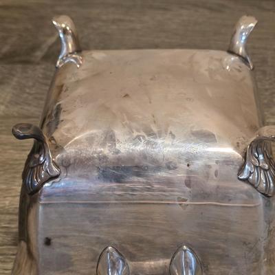 LOT 94K: Collection Of Silver-Plated Coffee/Teapot, Ice Bucket, Dishes, Bowls & More