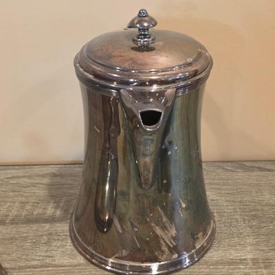 LOT 94K: Collection Of Silver-Plated Coffee/Teapot, Ice Bucket, Dishes, Bowls & More