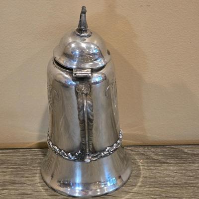 LOT 94K: Collection Of Silver-Plated Coffee/Teapot, Ice Bucket, Dishes, Bowls & More