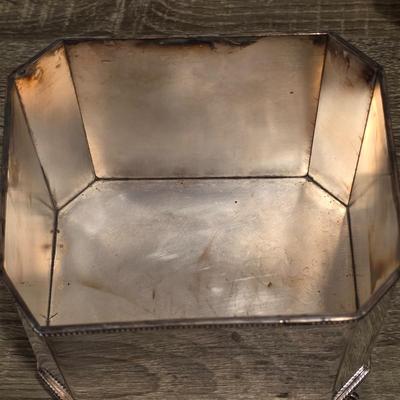 LOT 94K: Collection Of Silver-Plated Coffee/Teapot, Ice Bucket, Dishes, Bowls & More