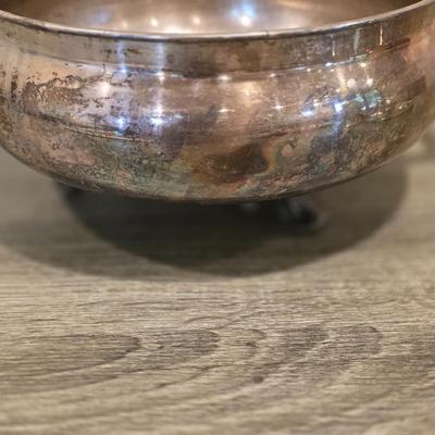 LOT 94K: Collection Of Silver-Plated Coffee/Teapot, Ice Bucket, Dishes, Bowls & More