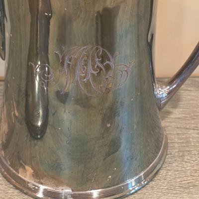 LOT 94K: Collection Of Silver-Plated Coffee/Teapot, Ice Bucket, Dishes, Bowls & More