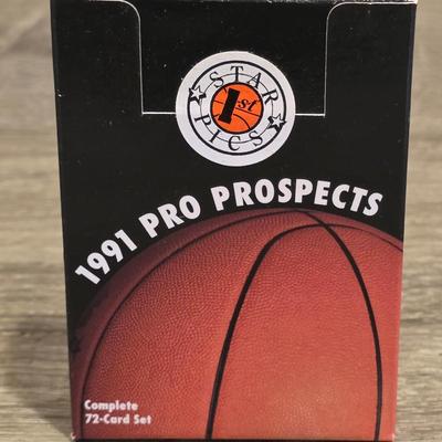 LOT 96K: 1991 Star Pics Basketball Cards Sealed Set of 20