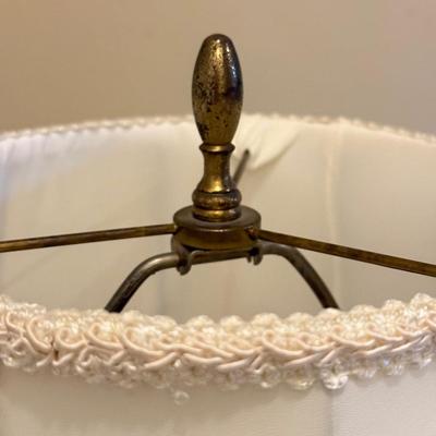 LOT 105F: Vintage Maruni Lacquer ware Dragon Lamp Hand Painted in Occupied Japan