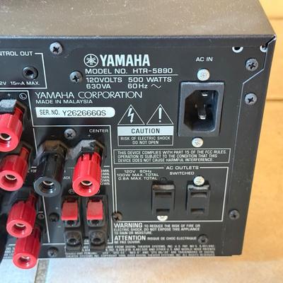 LOT 106F: Yamaha Natural Sound AV Receiver HTR-5890