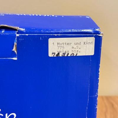 LOT 108D: Limited Edition 1102/7500 Kaiser Porcelain G Bochmann “Mother and Child” Figurine w/ Box