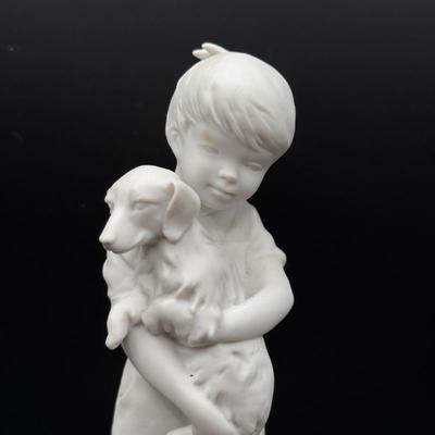 LOT 111D: Kaiser Porcelain Boy and Dog w/ Box 741