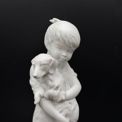LOT 111D: Kaiser Porcelain Boy and Dog w/ Box 741