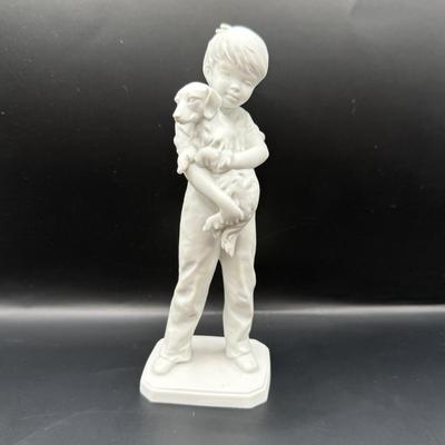 LOT 111D: Kaiser Porcelain Boy and Dog w/ Box 741