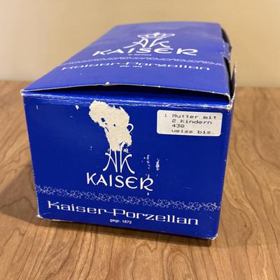 LOT 112D: Kaiser Porcelain G Bochmann “Mother and Child” Figurine w/ Box 438